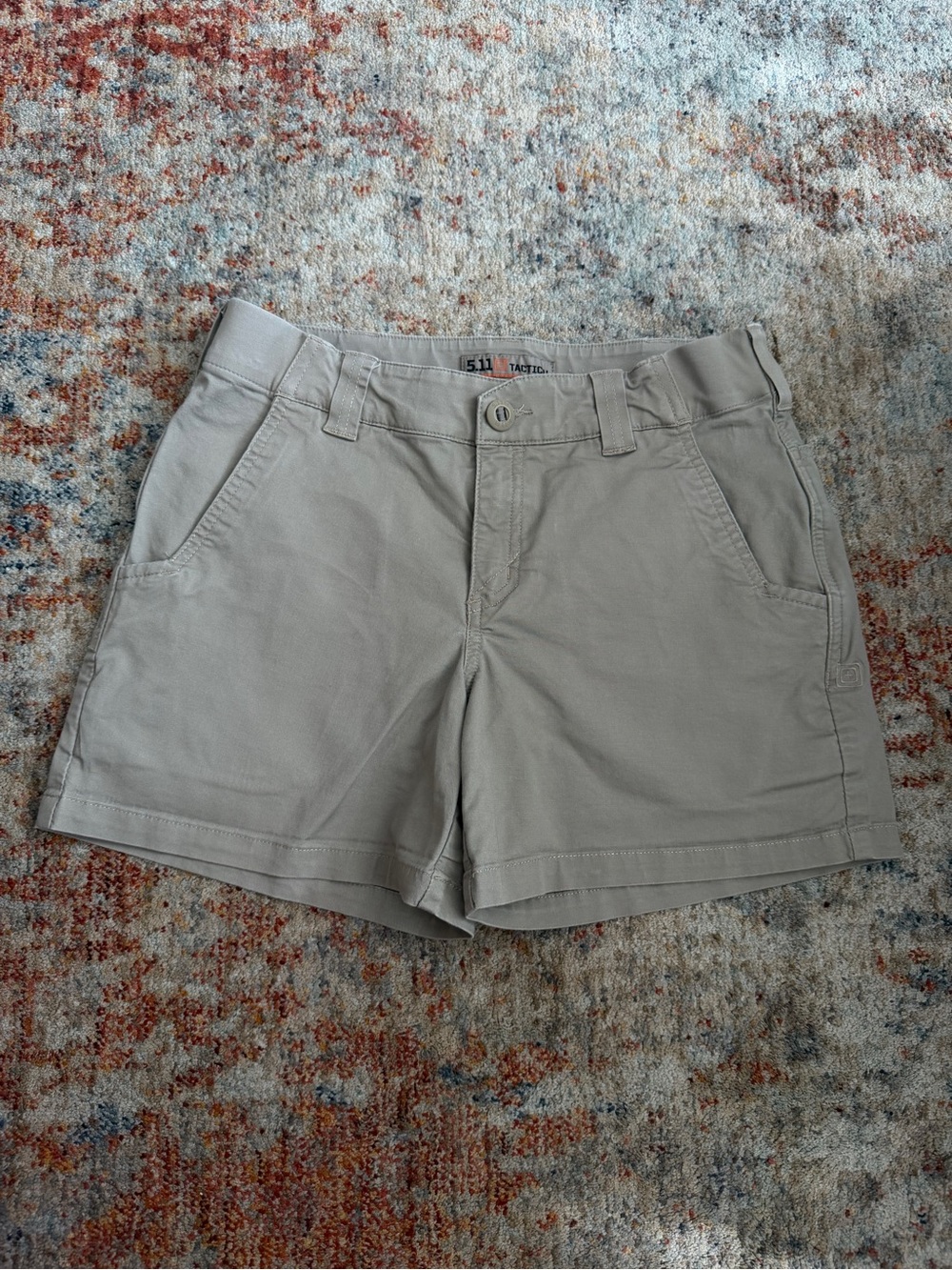 5.11 Tactical Women's Tan Utility Shorts